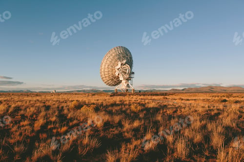Preview: Large radio antennas, also know as The Very Large Array (VLA), used to search for extra-terrestrial