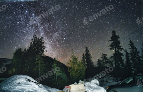 Preview: mesmerizing view of the Milkyway in Whistler, BC, Canada