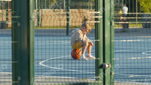 Preview: Little son on the court