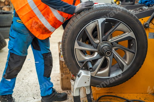 Preview: The process of changing summer tires to winter ones