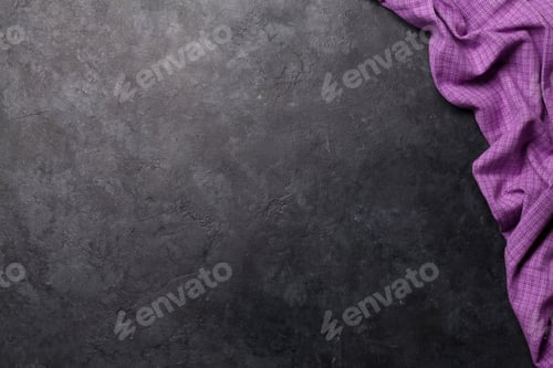 Preview: Kitchen table with tablecloth