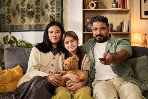 Preview: Relaxing Family Time While Watching TV at Home Together
