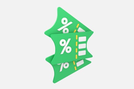 Preview: Voucher Coupon 3D Illustration