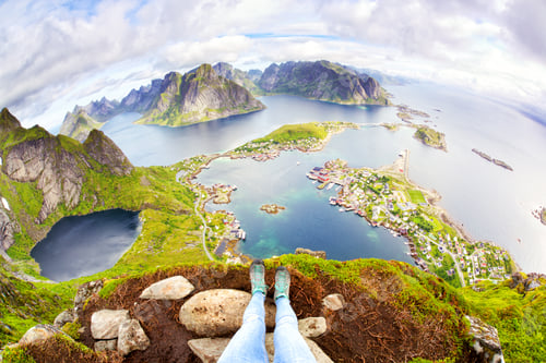 Preview: View on village of Reine in Lofoten