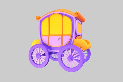 Preview: Cartoon celebration carriage