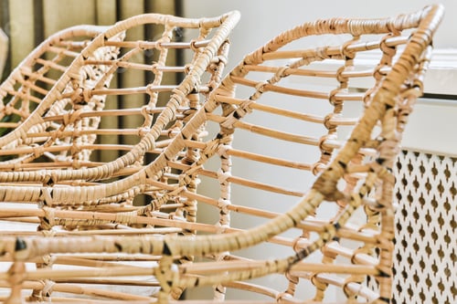 Preview: Wicker bamboo chairs