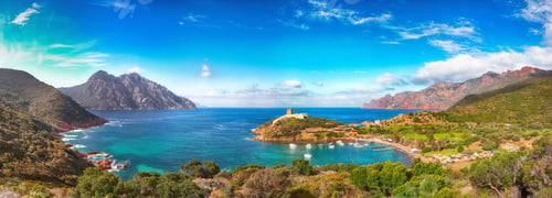 Preview: Girolata bay in natural reserve of Scandola