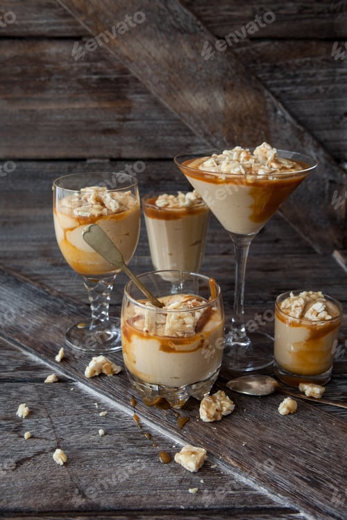 Preview: Caramel dessert