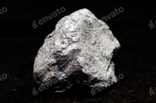 Preview: molybdenite, molybdenum sample mineral, a rare earth metal