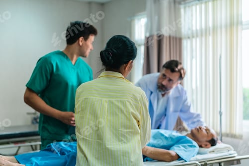 Preview: Family Visit in Hospital Room