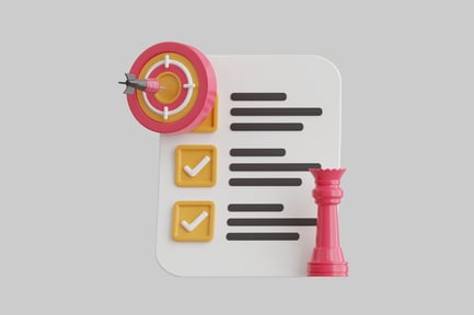 Preview: Business target checklist with strategy