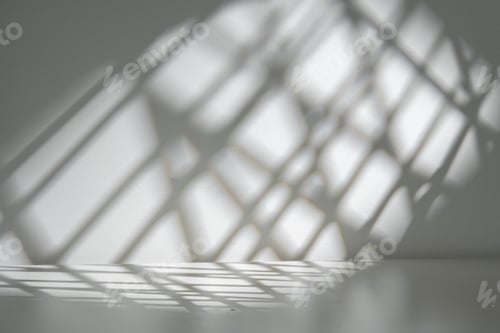 Preview: Abstract geometric gray shadow background on the wall