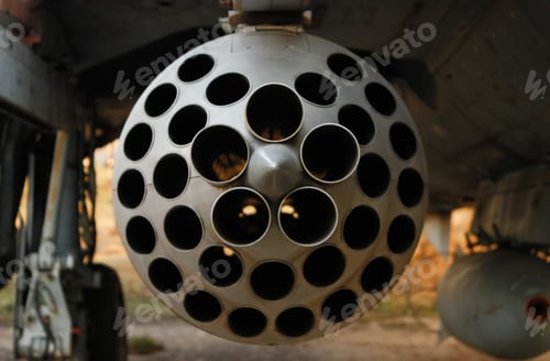 Preview: Rocket launcher under the wing of fighter aircraft