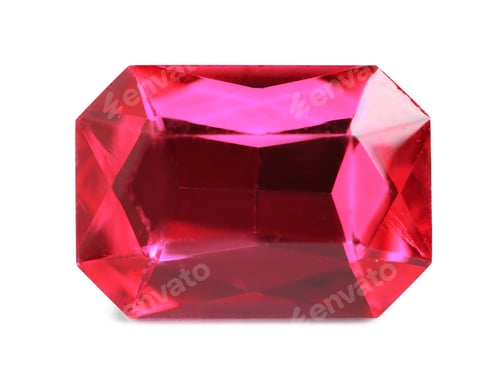 Preview: Beautiful gemstone for jewelry on white background