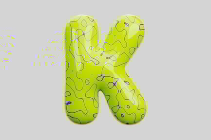 Preview: Inflated Letter K