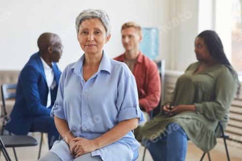 Preview: Support Group Meeting in Bright Room with People