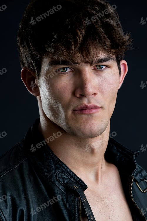 Preview: Portrait of handsome man
