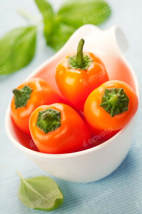 Preview: orange peppers