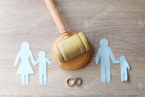 Preview: Family divorce concept