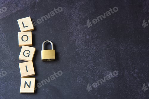 Preview: Internet Network Security Concept. Cyber security. Log