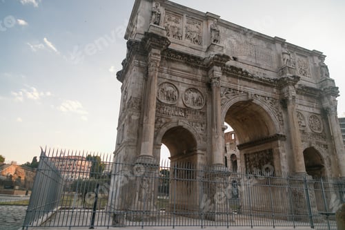 Preview: Arch of Constantine - A dusk view of south side of Constantine's Arch.