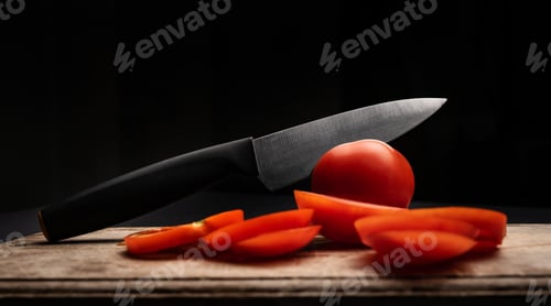 Preview: Cherry tomatoes on wooden board