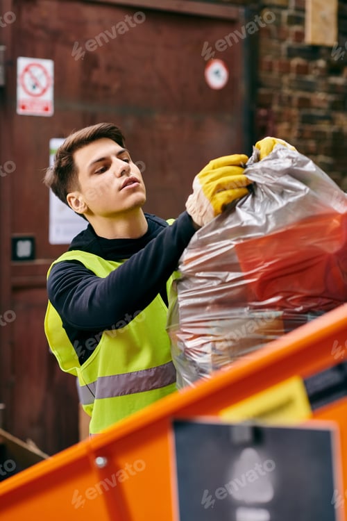 Preview: Eco warrior collects waste