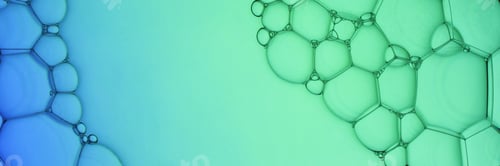 Preview: Abstract background of soap bubbles on gradient background