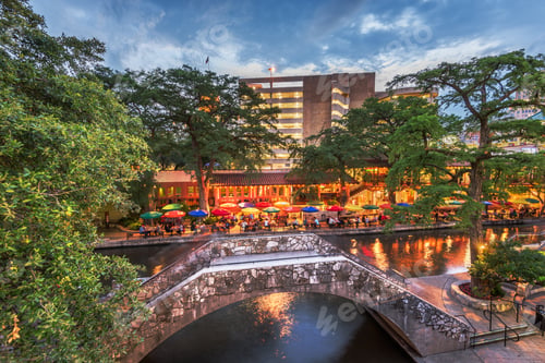 Preview: San Antonio, Texas, USA at the River Walk