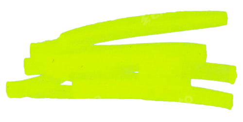 Preview: Stroke drawn with neon yellow marker isolated on white