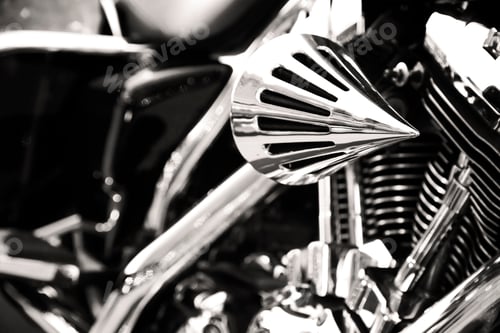 Preview: Motorcycle close-up
