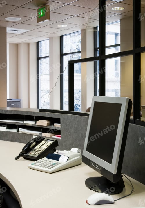 Preview: Office Reception Desk
