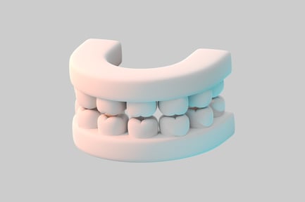 Preview: Cartoon teeth model