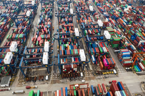 Preview: Kwai Tsing, Hong Kong, 09 October 2018:- Containers Port in Hong Kong