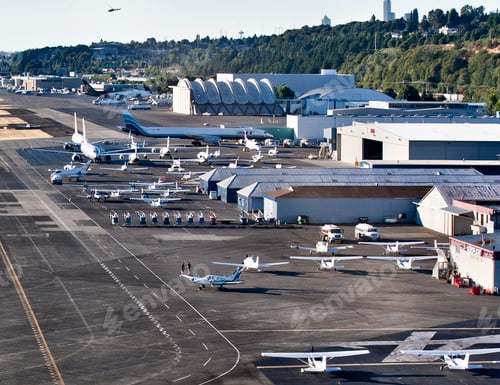 Preview: 45556,Airport with Grounded Aircraft