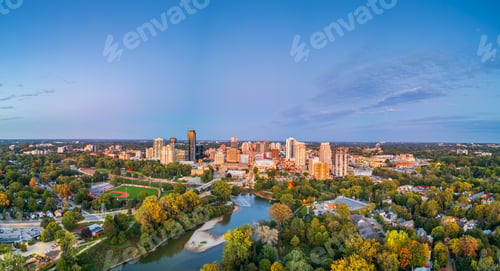 Preview: London, Ontario, Canada Downtown City Skyline