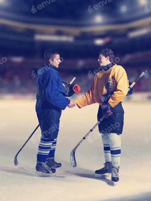 Preview: ice hockey sport players