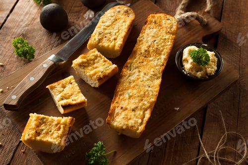 Preview: Homemade Cheesy Garlic Bread