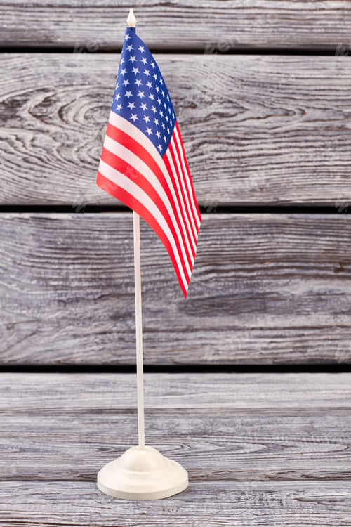 Preview: Small cocktail flag of USA.