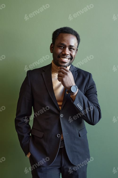 Preview: Smiling Company Employee Posing