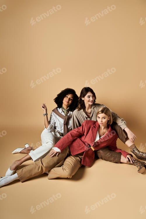 Preview: Diverse friends gathered in harmony