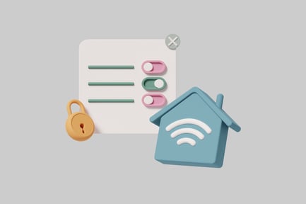 Preview: Objects on a white background