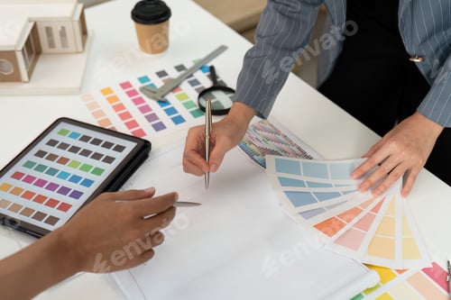 Preview: Collaborative Design Session with Color Palettes and Planning