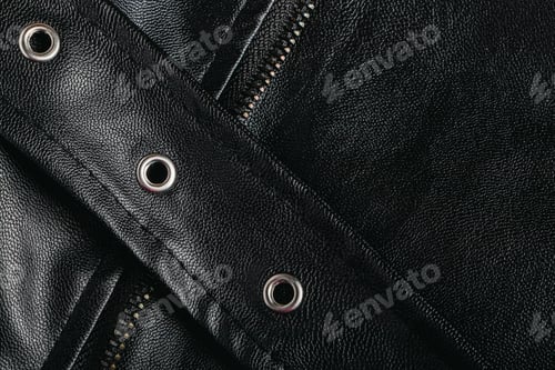 Preview: Texture of natural leather close up.