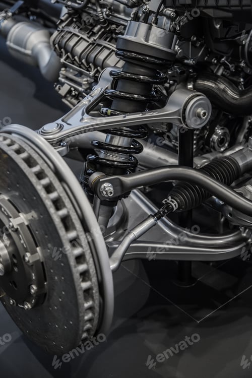 Preview: front suspension assembly