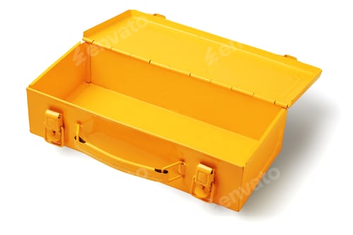 Preview: Empty Yellow Tool Box