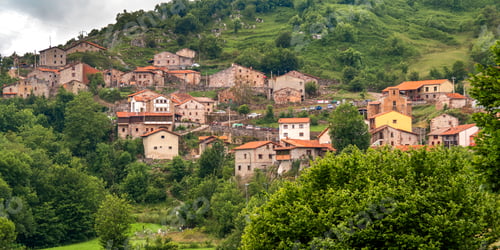 Preview: Sotres Village, Picos de Europa National Park, Asturias, Spain