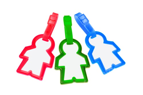 Preview: Colorful Luggage Tags