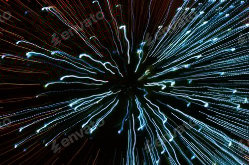 Preview: Abstract background of light trail
