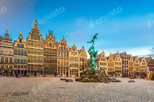 Antwerp, Belgium Cityscape